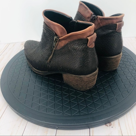 Khrio‎ Women’s leather ankle boots dark brown 10/40 - Picture 6 of 12